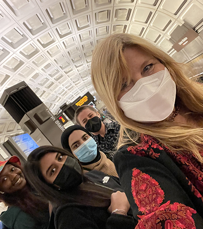 The Model OAS team at Union Station in Washington DC