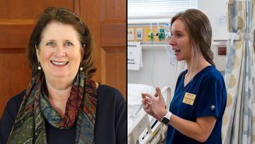 Mary Packard and Lyndsay Wright